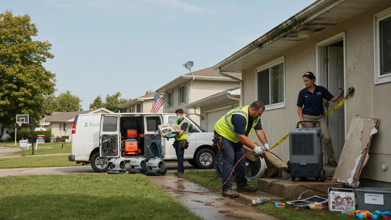 Water Damage Restoration in Fleetville, PA near me